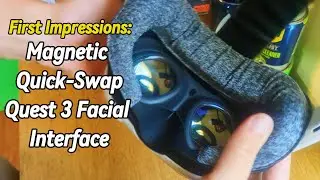 Globular Cluster F3 Magnetic Facial Interface for Quest 3: Install and Impressions