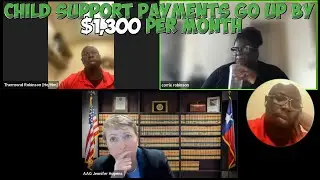 Child Support Jumps from $250 to $1500 Per Month