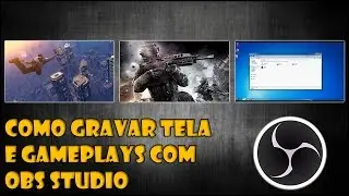 COMO GRAVAR COM OBS STUDIO (AMD GPU)