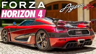 FORZA HORIZON 4 - KOENIGSEGG AGERA RS, O CARRO MAIS RÁPIDO DO MUNDO? #04