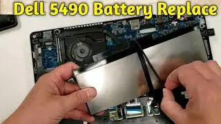 dell latitude 5490 battery change