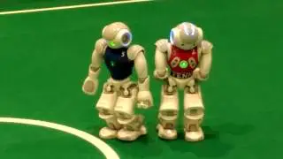 RoboCup Leipzig 2016 Game 1 #Humanoids #Soccer