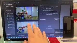 Hik Vision: Demonstrate event trigger notify iVMS-4200 + Hik-Connect.