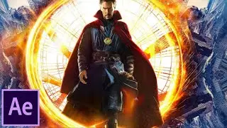 dr strange portal circle basic in after effects