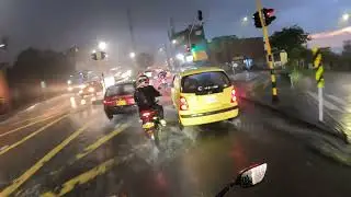 PELIGROS EN LLUVIA CON LAS SEÑALES HORIZONTALES
