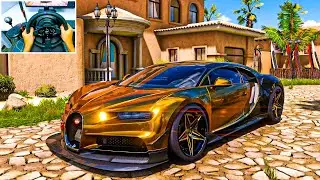 1400HP Bugatti Chiron - Forza Horizon 5 | Thrustmaster T300RS Gameplay
