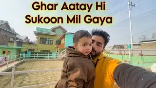 Ghar wapas aakay sukoon mil gaya | chandigarh to kashmir | bakus