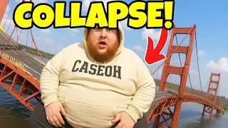 CaseOH Destroys GOLDEN GATE BRIDGE! (Collapse) | Teardown
