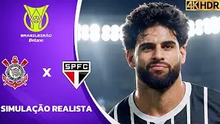 Corinthians vs São Paulo | Brasileirão 2026 | Ultra Realistic 4K Simulation (60FPS) Gogosz Patch.