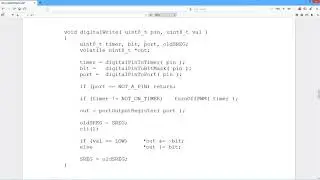 Embedded Programming: PORT Registers & digitalWrite()