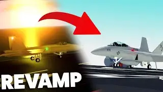 NEW Revamped F/A-18 in PTFS (Roblox)