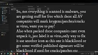 Why my releases are marked as virus showcase