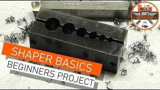 Learning The Shaper - Beginners Job - Round Stock Split Fixture