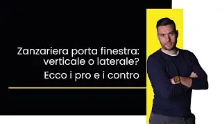 Zanzariera porta finestra: verticale o laterale? Ecco i pro e i contro