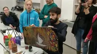 The art of ebru with Garip Ay @ ERM