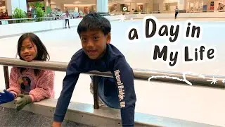 My sister and I played had fun with ice skating | TK Takanin