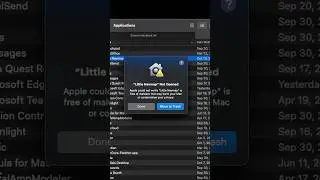 Open Blocked Apps in MacOS Sequoia