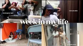 SUMMER WEEK IN MY LIFE: solo date, photoshoot bts, game night w friends & more!