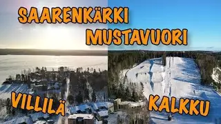 Tampere Drone 4K, Mustavuori, Saarenkärki, Villilä, Kalkku, Finland