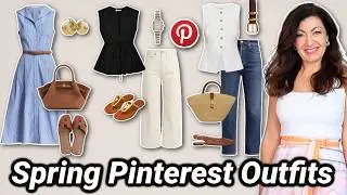 Recreating Spring Pinterest Outfits *With Pieces You Already Own* & Affordable Spring Fashion Finds