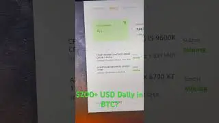 GPU Bitcoin Mining $200+ Daily in BTC Using Nicehash Miner #roadto2k #Nicehash #passiveincome #BTC