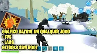 COMO DEIXAR GRÁFICO BATATA EM QUALQUER JOGO + FPS ,- LAGS