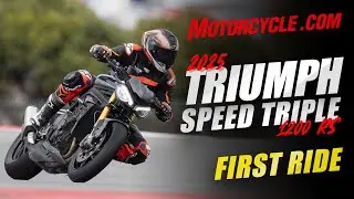 2025 Triumph Speed Triple 1200 RS Review — First Ride