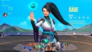 Sage Agent Select Animation In Valorant