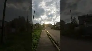 город после дождя, прогулка по городу #урал #солнце #парк