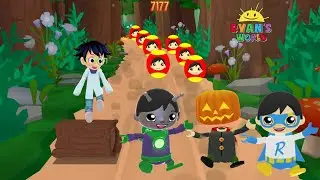 Tag with Ryan - Combo Panda 🆚 Stealth Ninja Ryan 🆚 Spy Robo Combo 🆚 Academy Ryan 🆚 Fossil Finding !