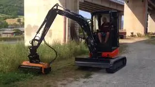 Eurocomach ES18ZT con testata trinciante