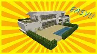 Minecraft - How to build a modern house