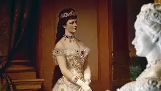 Kaiser Franz Joseph at the unveiling of the statue of Empress Sisi (1907)
