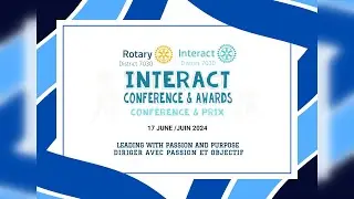 Rotary District 7030: Interact Conference & Awards 2024 (EN)