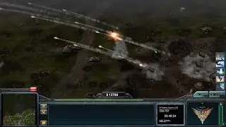 C&C Generals Zero Hour: Enhanced Mod - NATO 1v3 PLA Tank | Battle of Armors