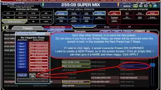 VoiceLive 3 Editor Full Edition using the Preset Shuffle Feature