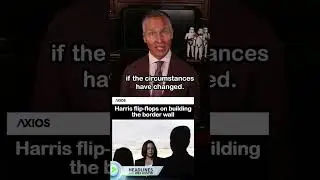 Kamala Harris Flip-Flops on Building the Border Wall #kamala #kamalaharris #kamalaharris2024 #border