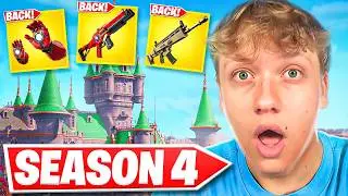 FORTNITE SEASON 4 IST ENDLICH DA! 😍🔥 (Beste Season)