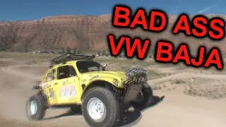 Bad Ass VW BAJA BUG - First Drive After Sitting 18 Years