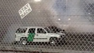 'Burnout Patrol' GMT800 Chevy Tahoe at the Auburndale Speedway (4/12/2024)