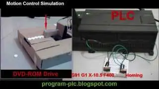 Simulation for PLC Motion Control or PLC Positioning Control