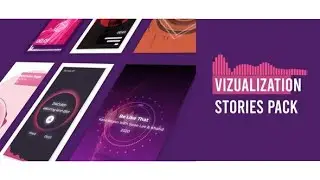 Visualizer Audio Stories Instagram Video  -  After Effects Projects