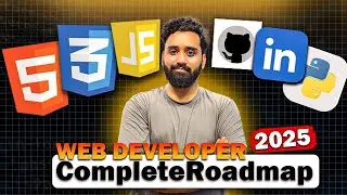 Web Development Full Course 2025 💻 | Complete Roadmap to Become a Full Stack Developer (FREE)