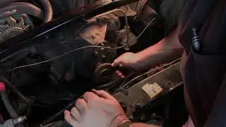 How I Replaced a timing chain on a 1968 Cadillac.