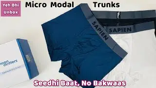 Sapien Micro modal TRUNKS | Intellisoft | Unbox & Review