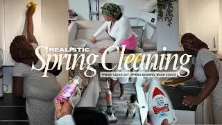 🌸 REALISTIC SPRING CLEANING 2026 | Realistic Cleaning Motivation for First Time Moms 🧽✨