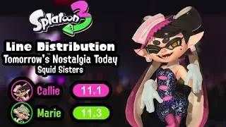 Squid Sisters - Tomorrow's Nostalgia Today | Line Distribution [Splatoon 3]