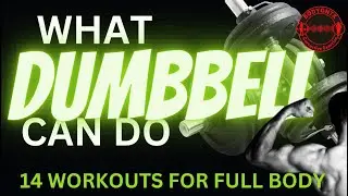 14 Workouts Intense Circuit for Full Body with Dumbbells 💪