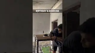 BIRTHDAY CELEBRATION & ARM WRESTLING TRAINING ( DAY 277 ) #minivlog #armwresting #birthday