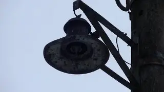 Старий уличный фонарь СПО-200 / Old street lamp SPO-200